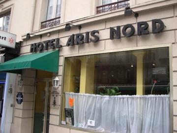 Aris Nord Hotell Paris Exteriör bild